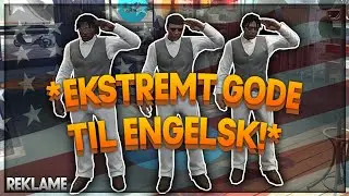 VI ER *EKSTREMT GODE* TIL ENGELSK!🤣| DANSK GTA 5 RP FIVEM