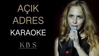 Sertab Erener - Açık Adres | (Kaliteli Akustik Karaoke)