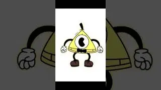 I drew Bill in the Rubberhose style! #rubberhose #gravityfalls #art #fyp #billcipher