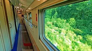 Прогулка по двухэтажным вагонам поезда №058Э «Марий Эл» Йошкар-Ола – Москва