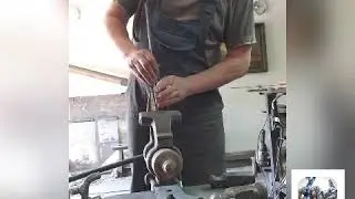 Делаем виноградную лозу из металла...процесс изготовления..
