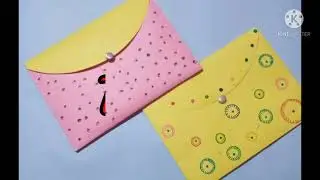how to make an easy FILE with chart paper.💼💼👍👍🥰