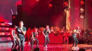 New Kids On The Block performs Dirty Dancing on The Magic Tour in Holmdel, NJ on 8.8.24