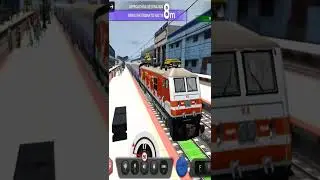 WAP5 AMUL Mahamana Express Drops Off and Picks Up Passengers - Indian Train Simulator