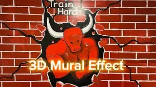 This is How I Painted This Mural, Now You Can Paint Something Like it Too