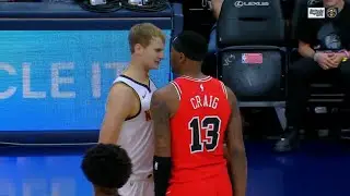 Torrey Craig Has An Altercation With Nuggets Rookie Hunter Tyson 🤐