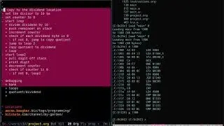 6502 Assembly Language #7: Debugging and Future Plans