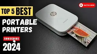 Top 5 Best Portable Printers On 2024 || Portable Printer Review