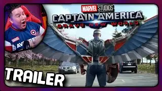 Captain America Brave New World Trailer Reaction