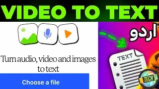 Kisi bhi video ko text me kaise badle | Extract Text from ANY Video in Seconds