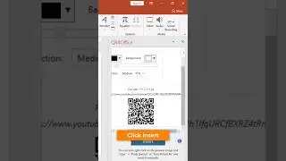 How to Make QR Code in Powerpoint direct