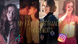 My favs my stranger things edits❤️‍🩹