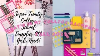 Whats in My College BackPack | Fall Semester 2022*