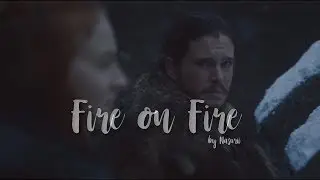 Jon & Sansa | Fire on Fire 🔥
