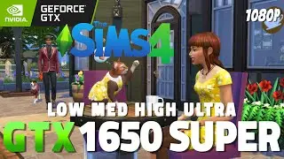 The Sims 4 GTX 1650 Super | i3 10100 + 16 GB RAM