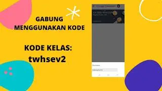 Cara Gabung Google Classroom dengan Kode
