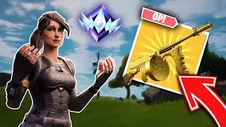 The MYTHIC DRUM GUN is OP in SOLO RANKED!