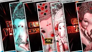 🔥 Ganesh chaturthi special vedio editing in alight motion// Shake effect // #charancreations #status
