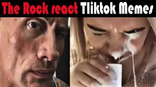 The Rock reacts Tiktok Memes #25 | Memes