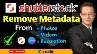 Remove Copyright Metadata from Photos, Videos & Illustration for upload to Shutterstock - Part 12