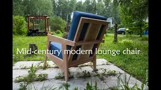 DIY Mid-century modern lounge chair | DIY лаунж кресло в стиле модерн
