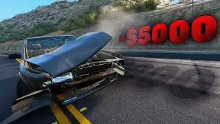Fastest way to LOSE $5000 - BeamNG Career Mode