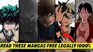 How To Read Manga For Free Legally In India !!!!!!! Manga Plus Free Manga [HINDI] 😊