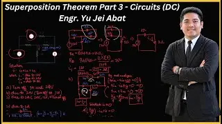 Superposition Theorem Part 3 - Electrical Circuits Analysis DC