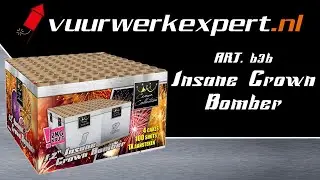 Art. 0636 Insane Crown Bomber Crown Collection Vuurwerkexpert