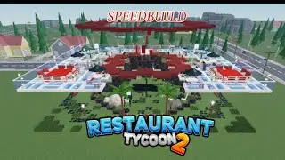 SPEEDBUILD! Restaurant Tycoon 2 (Roblox) Design [7]