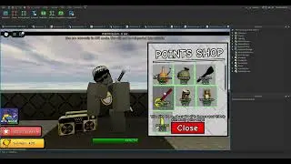 Tool Shop - Script Showcase (Roblox Studio) | Scripted by Halloweenllama9