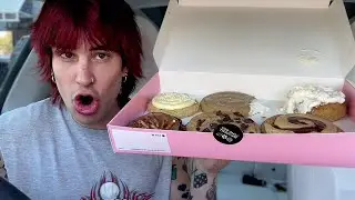 Trying This Weeks Crumbl Cookies! (Full Stream)