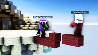 First Time Falling into the Void Ever - Godbridging in Bedwars (ft. Zyph)