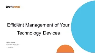Efficient Management of Your Technology Devices