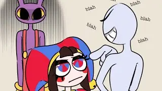 Jax Protects 💕🔪 × POMNI X JAX × The Amazing Digital Circus Comic Dub 