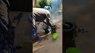 Утренний кофе в деревне аари, Эфиопия