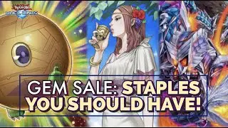 TOP 10 Best Staple Cards that you SHOULD get during Gem Sale 2021! [Yu-Gi-Oh! Duel Links]