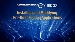 Installing and Modifying Pre built Sedona Applications