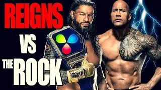 The Rock vs Roman Reigns Davinci Resolve Hype Video