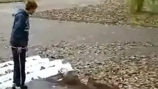 Белорусский паркурщик)))