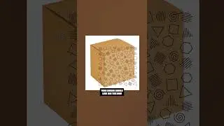 Wrap images on any flat surface in #AdobePhotoshop ✨📦 #shorts