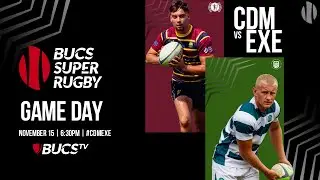 Cardiff Met vs Exeter | LIVE BUCS Super Rugby