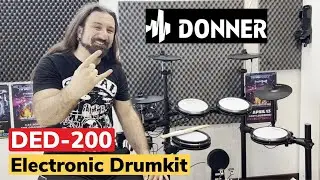 Best Budget Electric Drumkit Overview - Donner DED-200 - Gee Anzalone