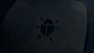 Scarab hidden at the edge of the North East beach. Plunder Valley