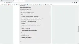 File I/O in Java |Java I/O with examples