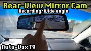 Auto-vox T9 Rear View Mirror Camera | Full installation and Honest Review