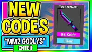 (7 NEW CODE?!) ALL NEW MURDER MYSTERY 2 CODES September 2021 | MM2 CODES 2021 (September)