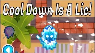 The Ability Cool Down Is A Lie! Strange Middle Path 5th Tier Ice Tower Bug (Btd6)