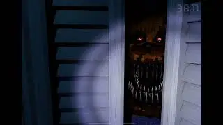 Beating night 5 in FNaF 4! (Mobile)