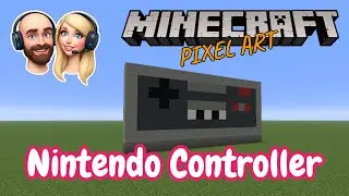 Minecraft: Nintendo Controller Pixel Art